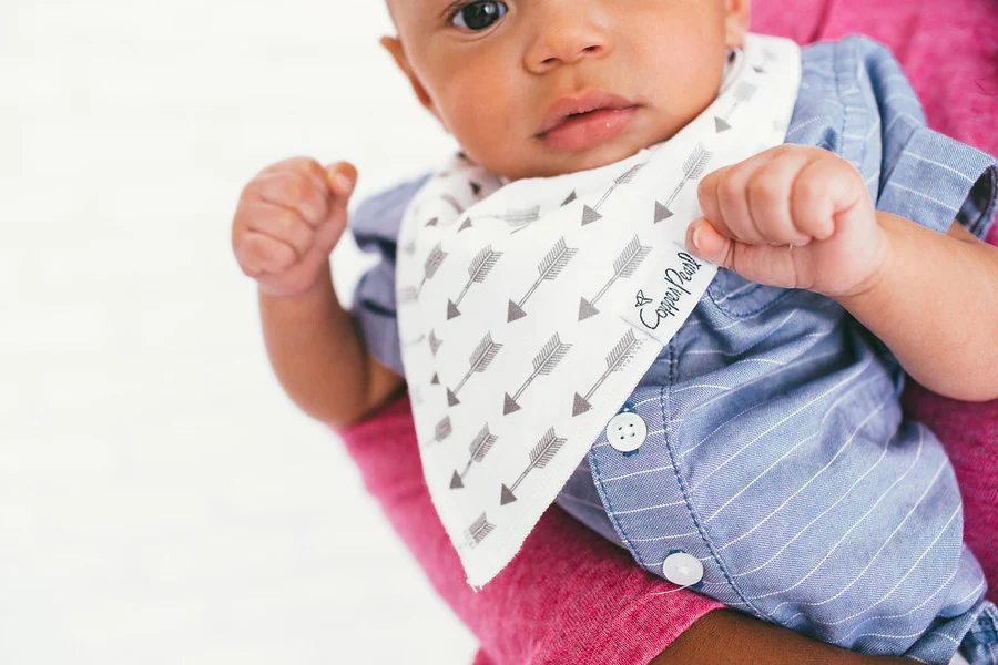 COPPER PEARL: TRIBE BANDABA BIB (4-PACK)