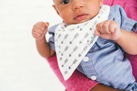 COPPER PEARL: TRIBE BANDABA BIB (4-PACK)