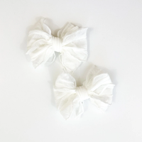 ROCKIN ROYALTY: RUFFLE CLIP SETS