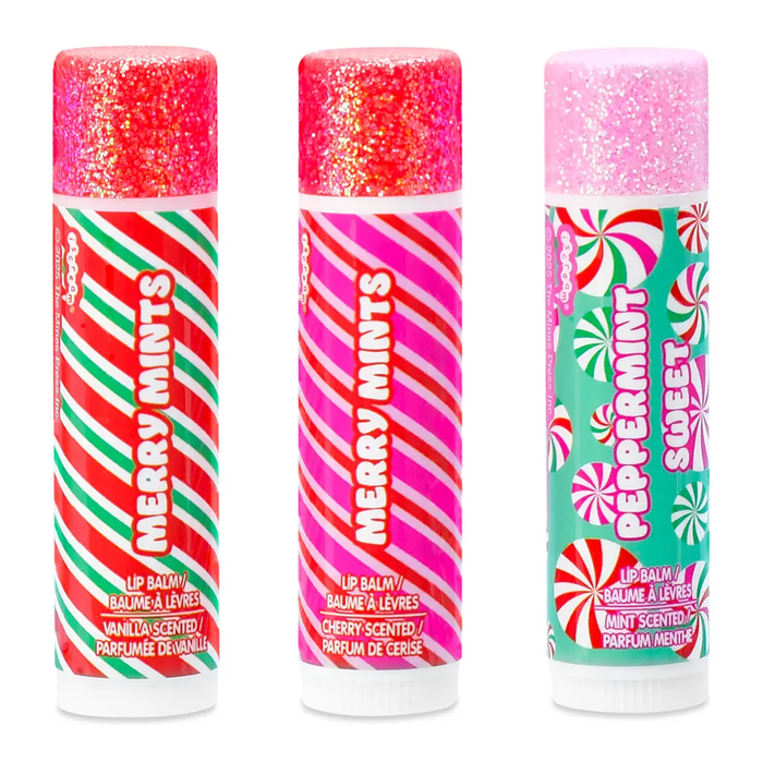 ISCREAM: MERRY MINTS LIP BALM (3-PACK)