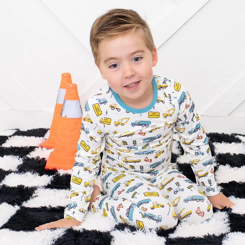 BESTAROO: BUSY BUILDERS PAJAMA SET