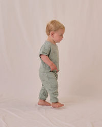QUINCY MAE: JERSEY TEE + PANT SET || DINO