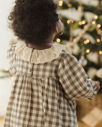 QUINCY MAE: CALLIE DRESS || FOREST CHECK