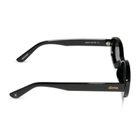 DIME: WESTWOOD - BLACK + GRAY POLARIZED SUNGLASSES
