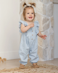 QUINCY MAE: NOVA ROMPER || CHAMBRAY
