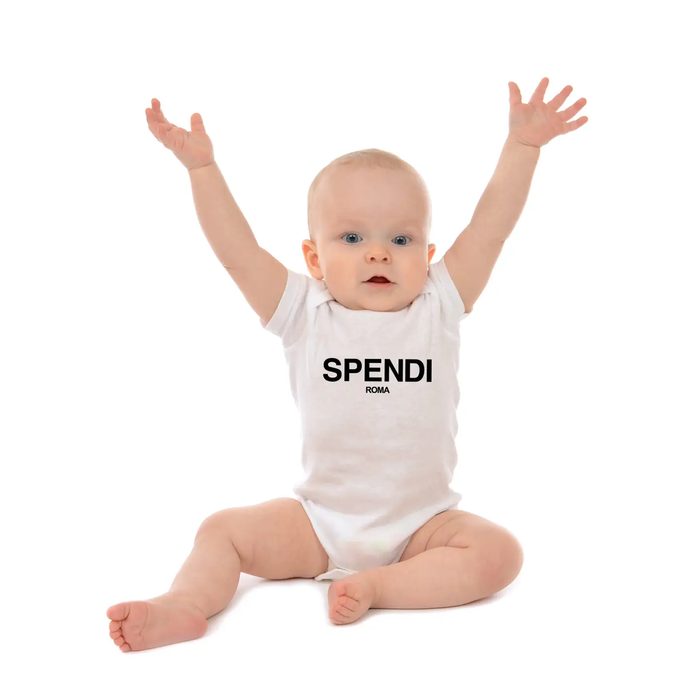 SPENDI BABY ONESIE - WHITE