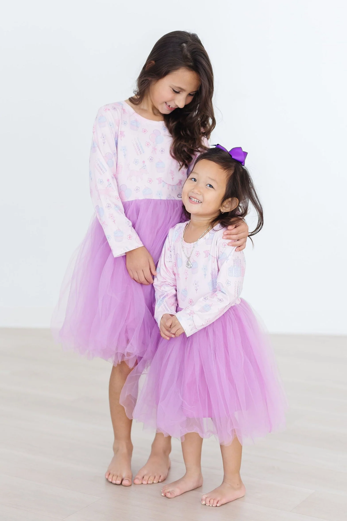 MILA & ROSE: PARTY PRINCESS LONG SLEEVE TUTU DRESS
