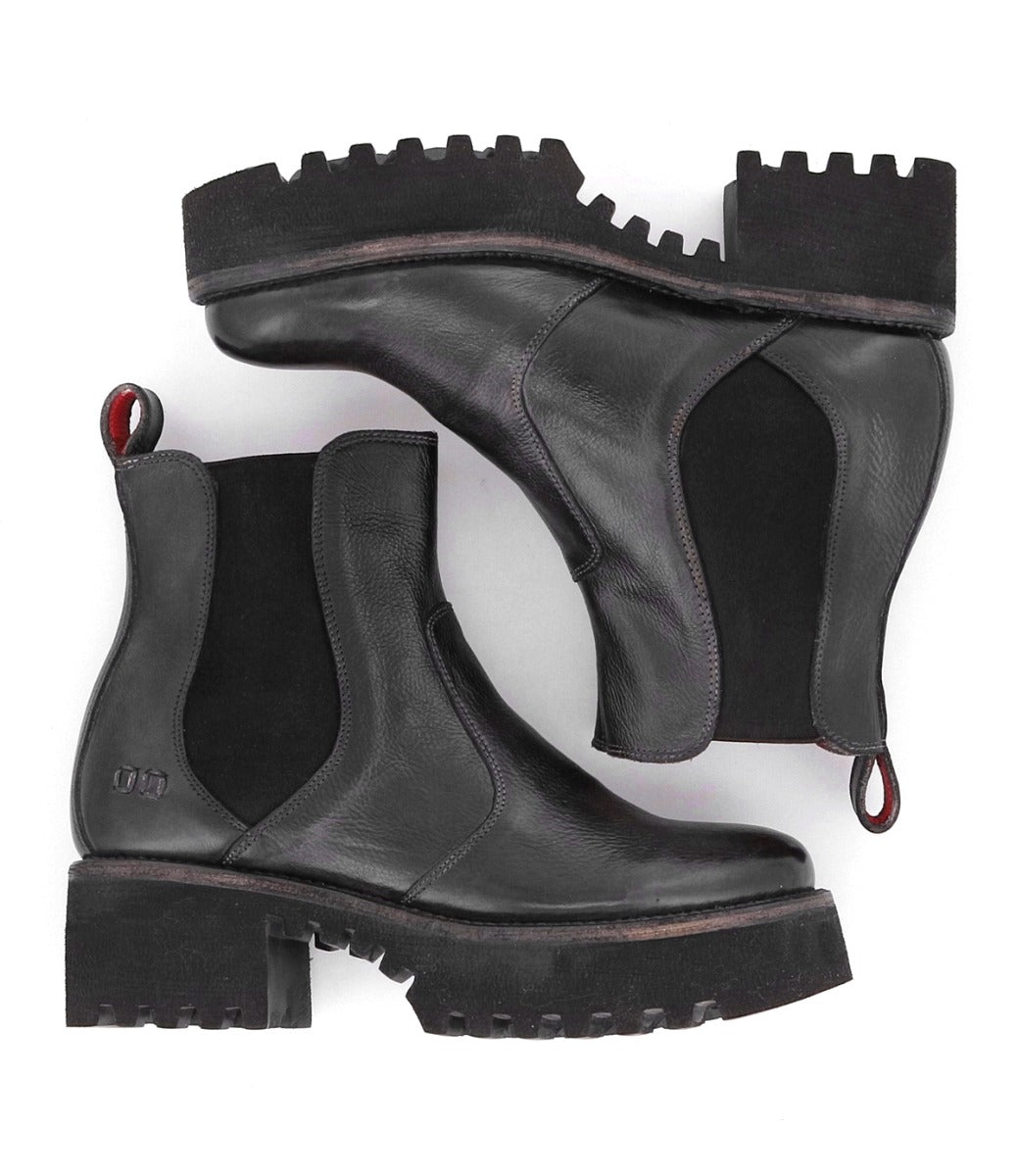 BED STU: VALDA HI BOOT - BLACK RUSTIC