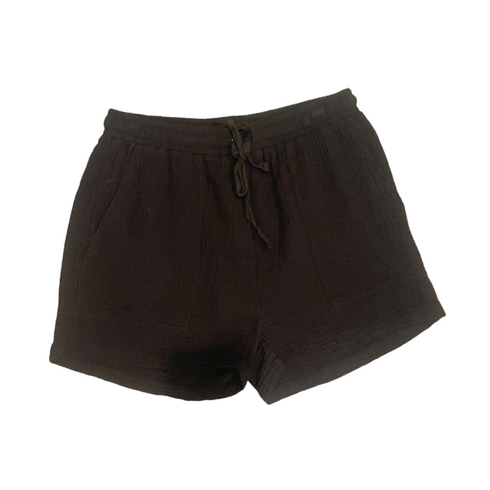 BOBI: GAUZE POCKET SHORTS
