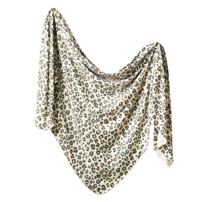 COPPER PEARL: ZARA KNIT SWADDLE BLANKET