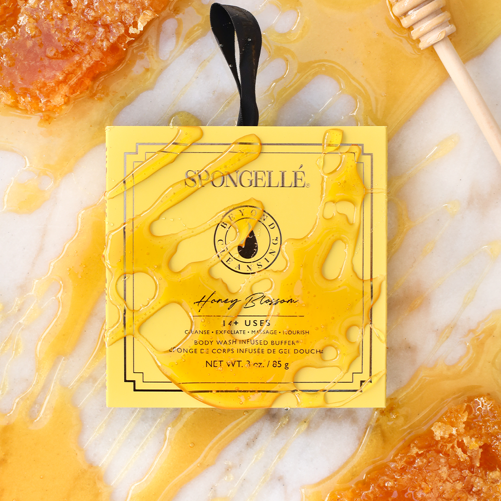 SPONGELLE: HONEY BLOSSOM BOXED FLOWER