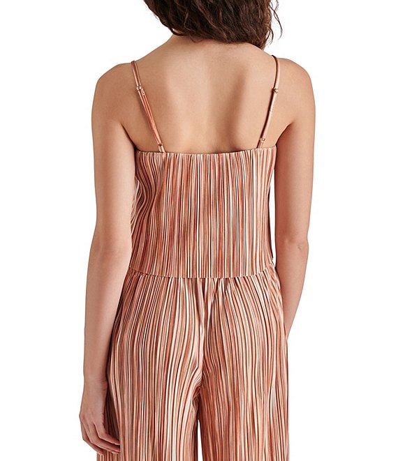 STEVE MADDEN: MOIRA TOP - PLISSE STRIPE