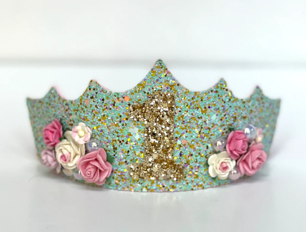 BELLA REESE: CRYSTAL #1 BIRTHDAY CONFETTI TIARA