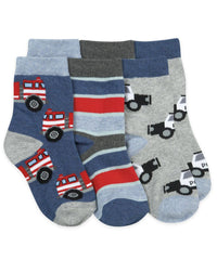 JEFFERIES SOCKS: RESCUE VEHICLES CREW SOCKS (3-PACK)