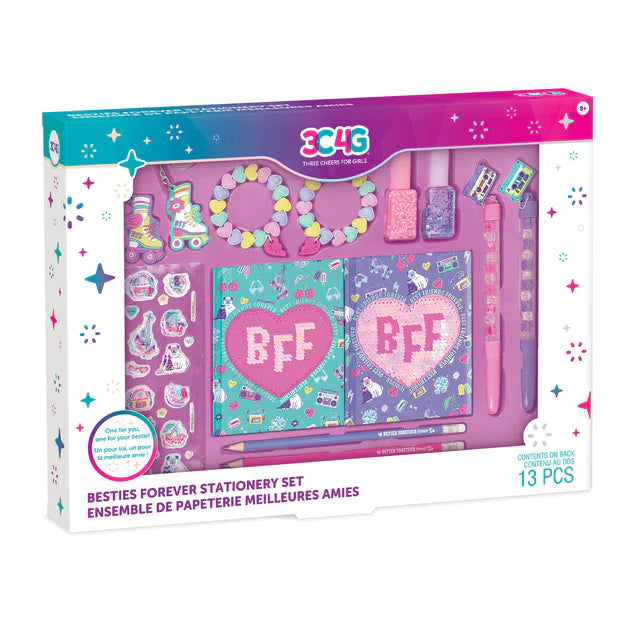 MAKE IT REAL: BESTIES FOREVER STATIONERY SET