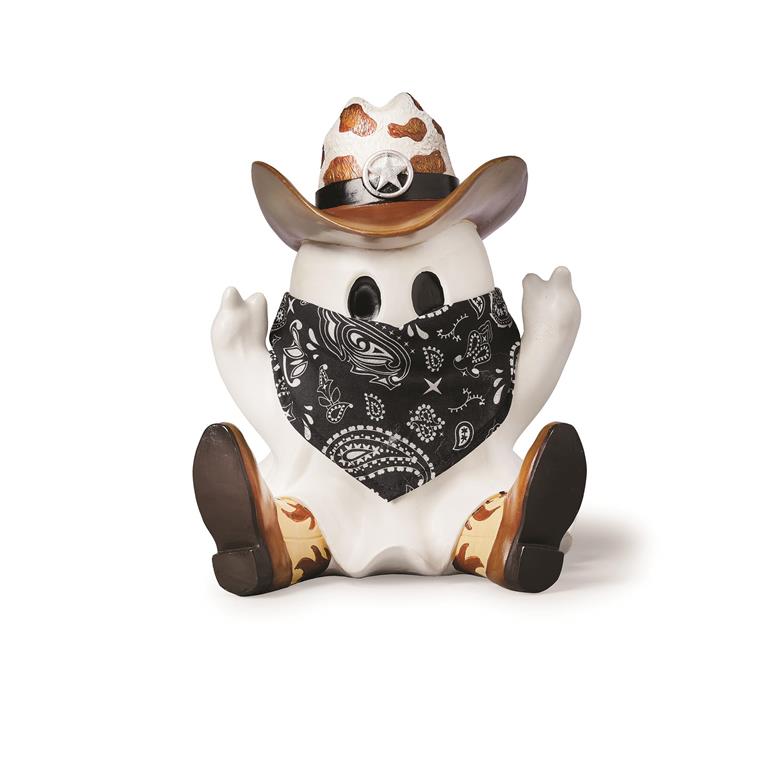7"H COWBOY GHOST FIGURE WITH BANDANA