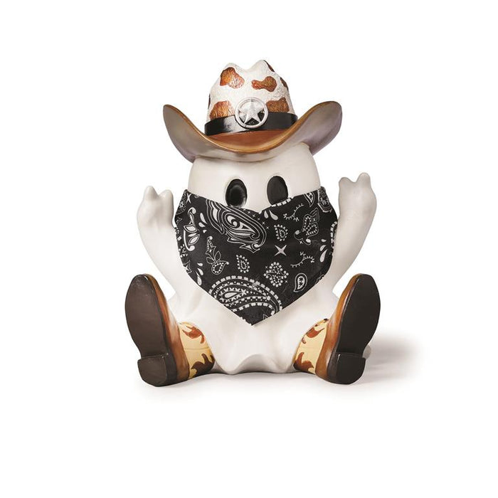 7"H COWBOY GHOST FIGURE WITH BANDANA