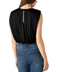 STEVE MADDEN: MILANA TOP - BLACK