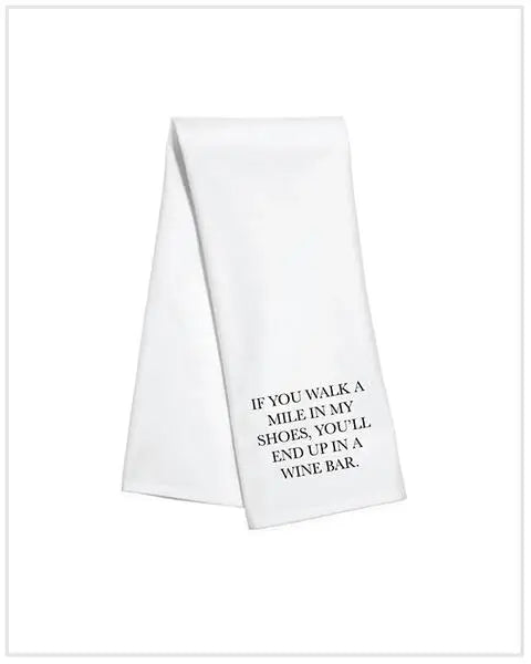 KITCHEN TOWEL - WALK A MILE