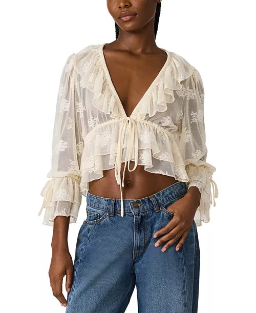 STEVE MADDEN: MONTANA KNIT TOP - ANTIQUE