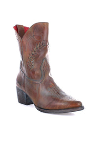 BED STU: AMANDA II BOOTS - PECAN RUSTIC OXIDIZED BFS