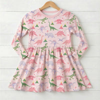 BESTAROO: ROSY REX LONG SLEEVE DRESS