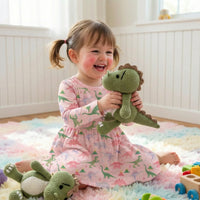 BESTAROO: ROSY REX LONG SLEEVE DRESS