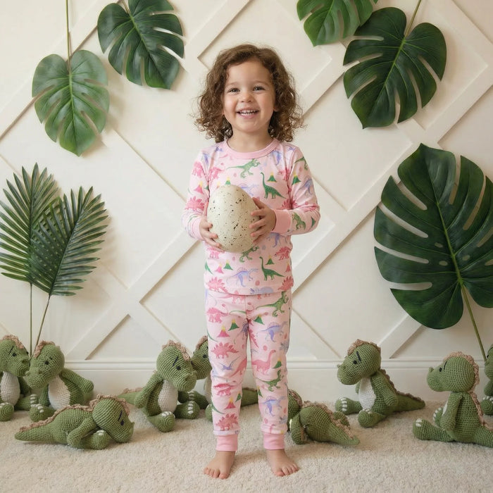 BESTAROO: ROSY REX LONG SLEEVE PAJAMA SET