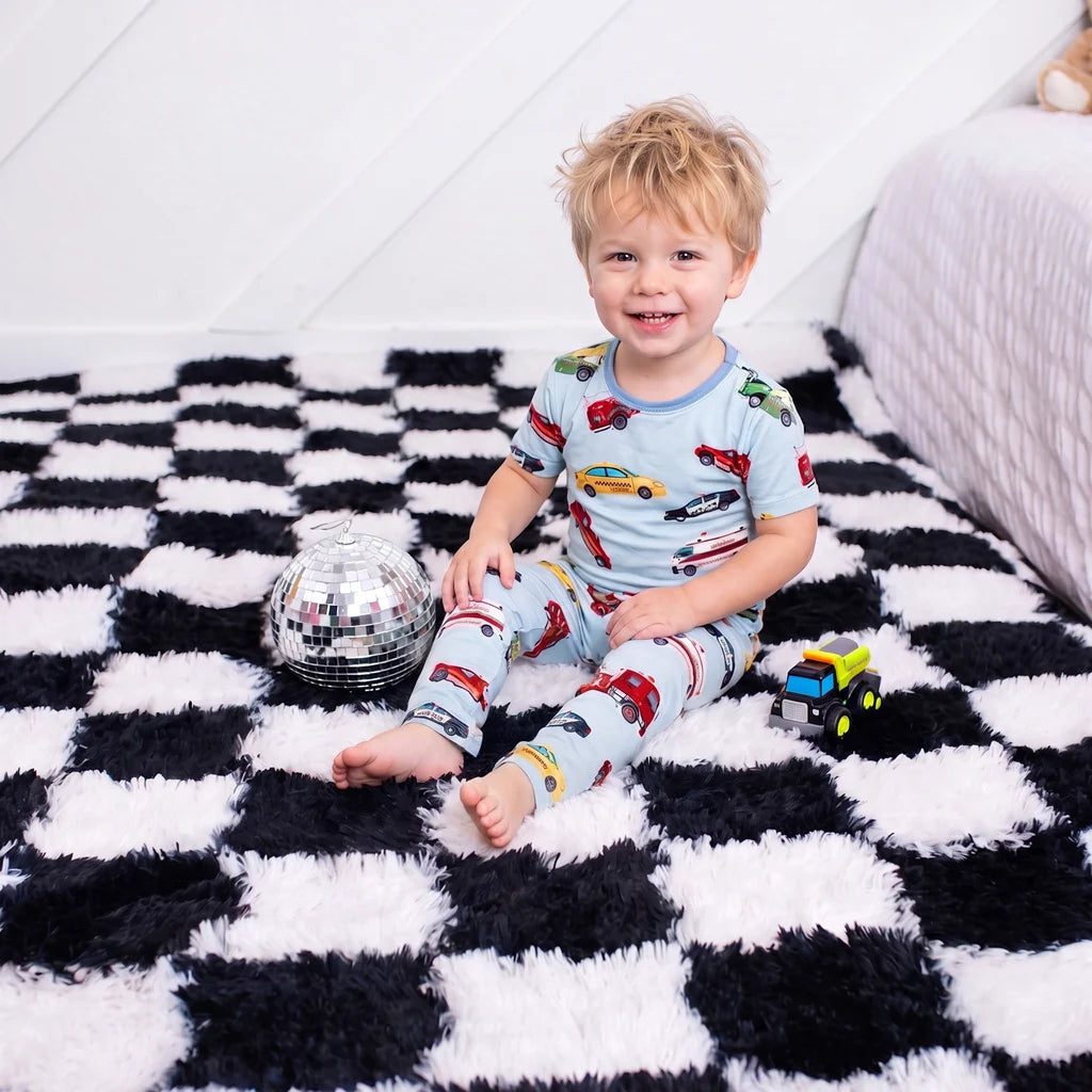 BESTAROO: TRANSPORT SHORT SLEEVE PAJAMA SET