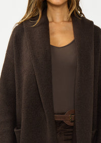 LOVESTITCH: WOMENS SOFT OVERSIZED COATIGAN