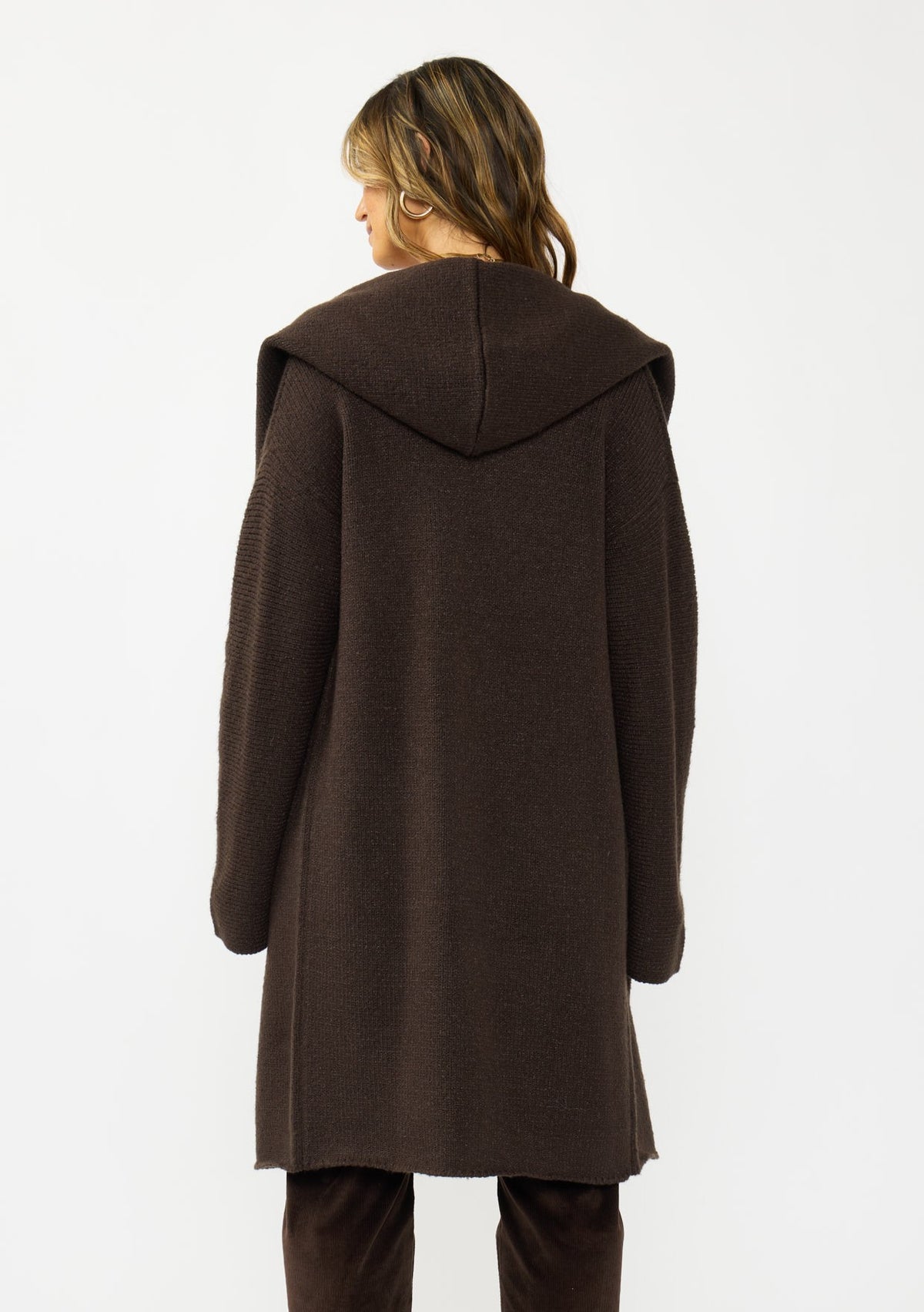 LOVESTITCH: WOMENS SOFT OVERSIZED COATIGAN