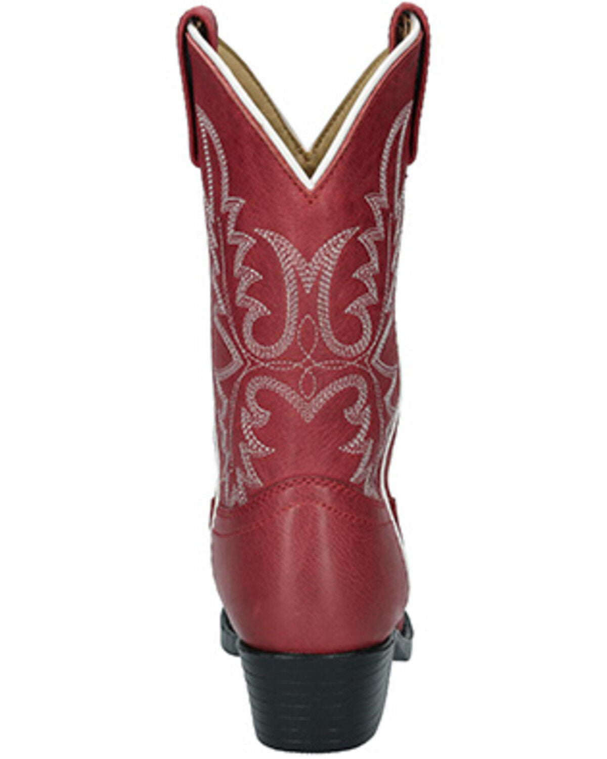 SMOKY MOUNTAIN BOOTS: YOUTH GIRLS' DENVER COWBOY BOOTS - FADED RED