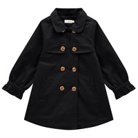 MILON: TRENCH COAT - BLACK