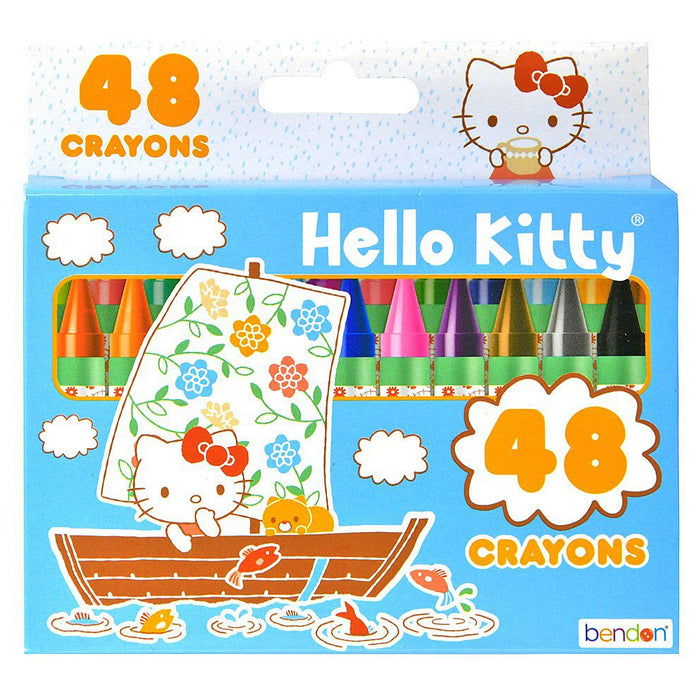 HELLO KITTY: CRAYONS (48-PACK)