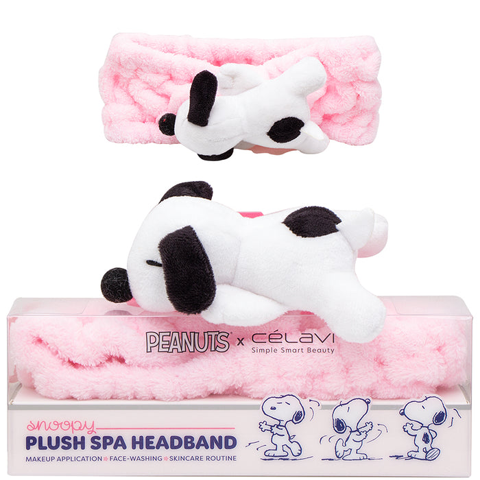 CELAVI X PEANUTS: SNOOPY PLUSH SPA HEADBAND