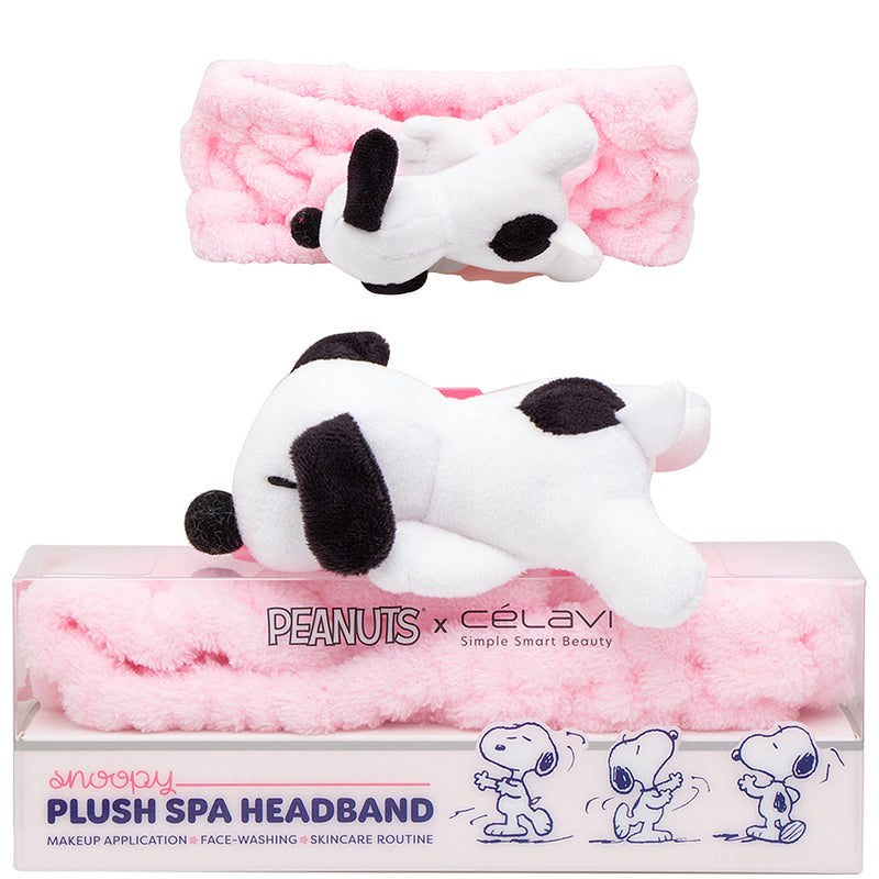 CELAVI X PEANUTS: SNOOPY PLUSH SPA HEADBAND