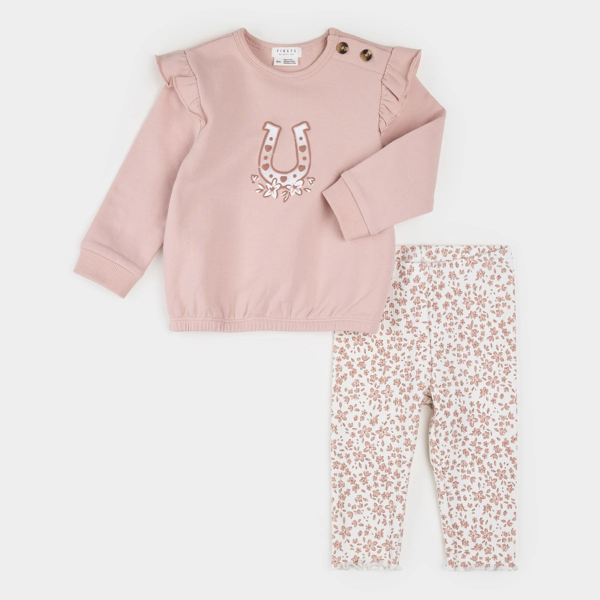 PETIT LEM: HORSESHOE LEGGING SET