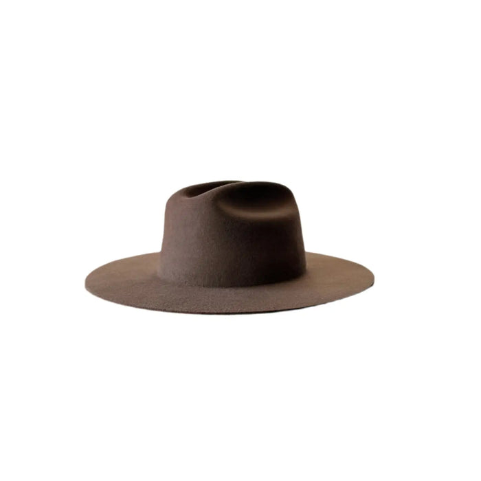 THE QUINN CATTLEMEN WOOL FELT HAT - CARAMEL