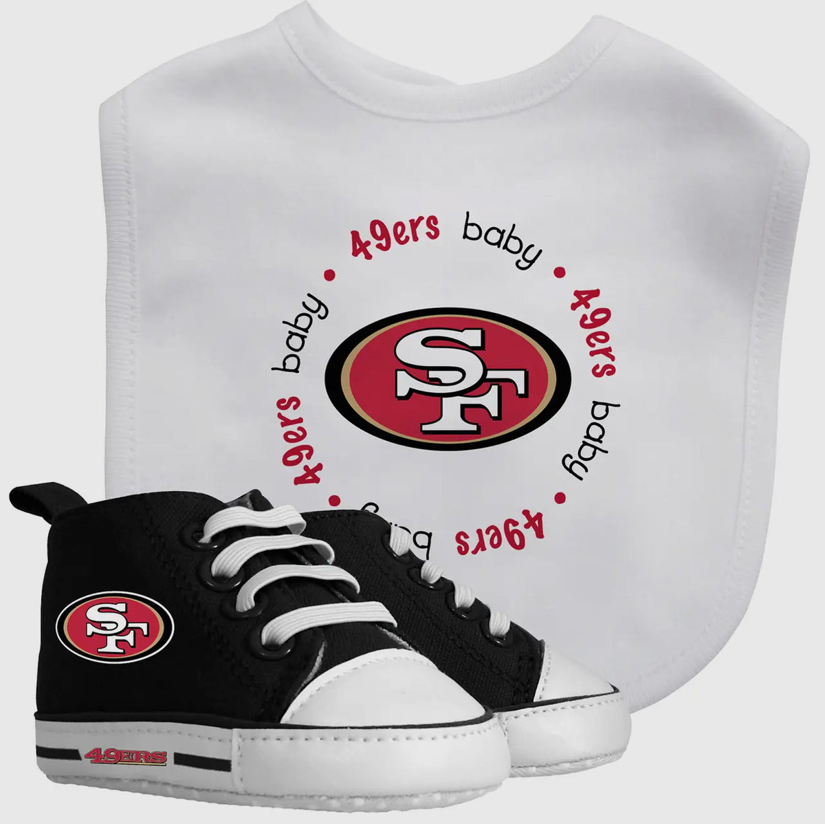 SAN FRANCISCO 49ERS 2-PIECE BABY GIFT SET