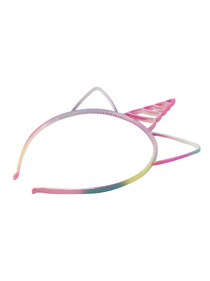 PINK POPPY: CATICORN DREAMS PASTEL RAINBOW UNICORN HORN HEADBAND