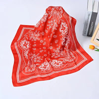 WESTERN BANDANA SILKY SCARVES IN A VARIETY OF COLORS
