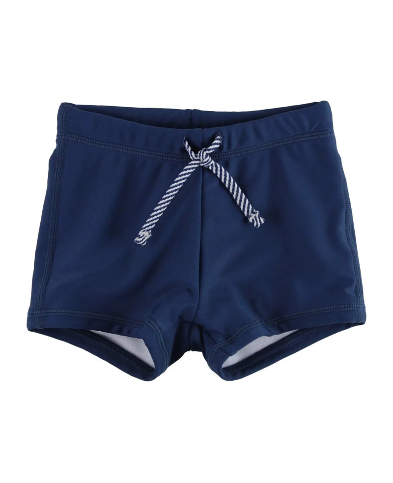 RUGGED BUTTS: SUN PROTECTION SWIM SHORTIES - NAVY