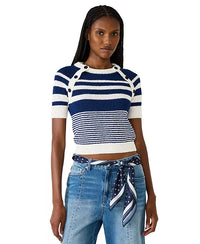 STEVE MADDEN: RAYNA SWEATER - MARINE