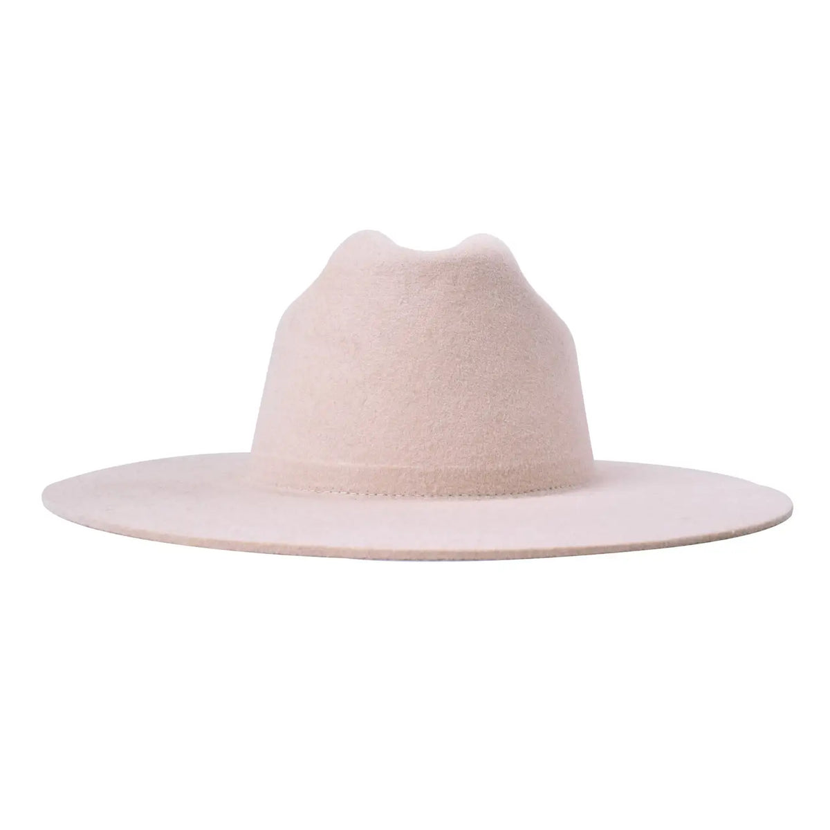 THE QUINN CATTLEMEN WOOL FELT HAT - IVORY