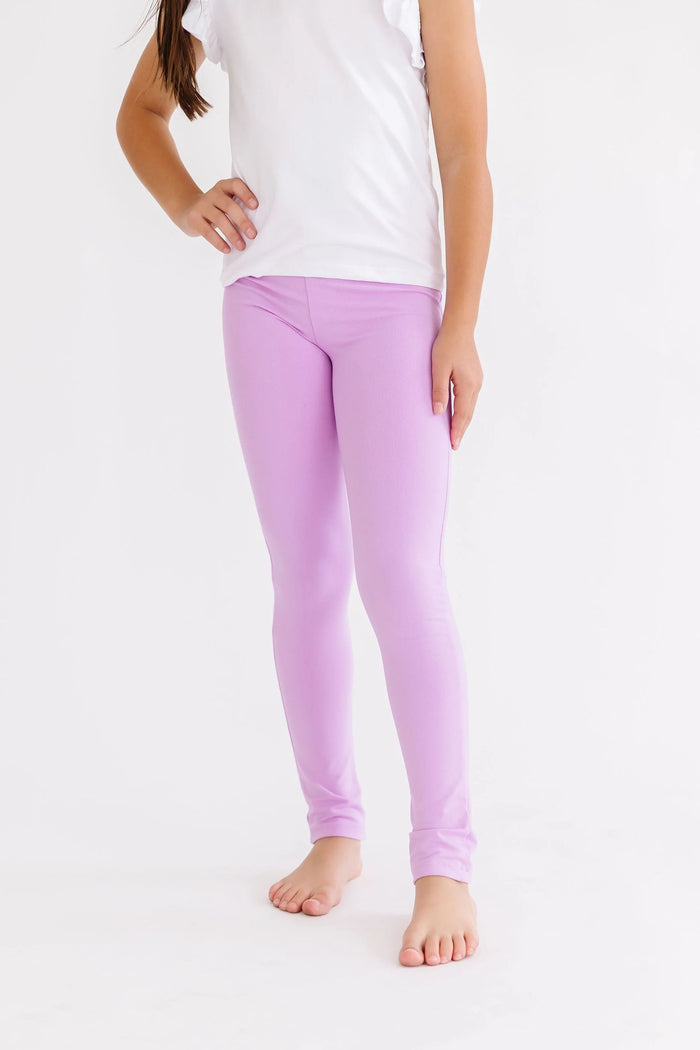 MILA & ROSE: BRIGHT LILAC LEGGINGS