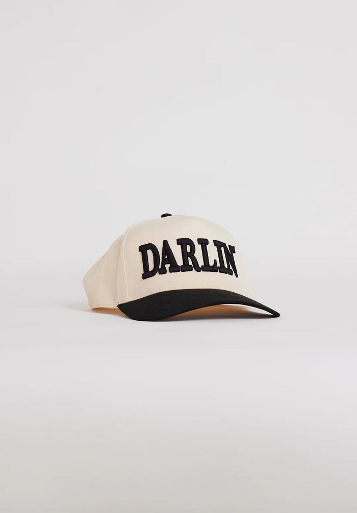 DARLIN’™ SNAPBACK CREAM/BLACK