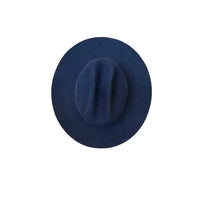 THE QUINN CATTLEMEN WOOL FELT HAT - NAVY