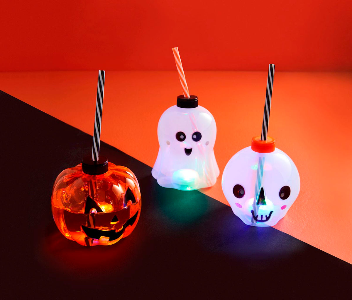 MUD PIE: HALLOWEEN LIGHT UP CUPS