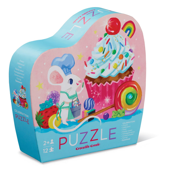 CROCODILE CREEK: 12-PIECE MINI PUZZLE - CELEBRATION!