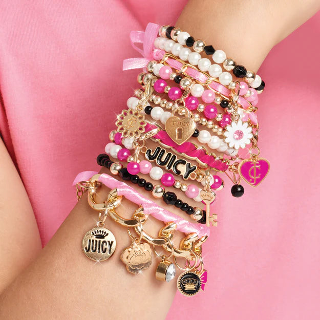 MAKE IT REAL: JUICY COUTURE - GLITZ ‘N GLAM CHARM BRACELETS